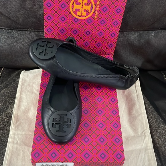 Tory Burch Women's Minnie Travel Ballet Flats size 9.5 - Picture 4 of 7